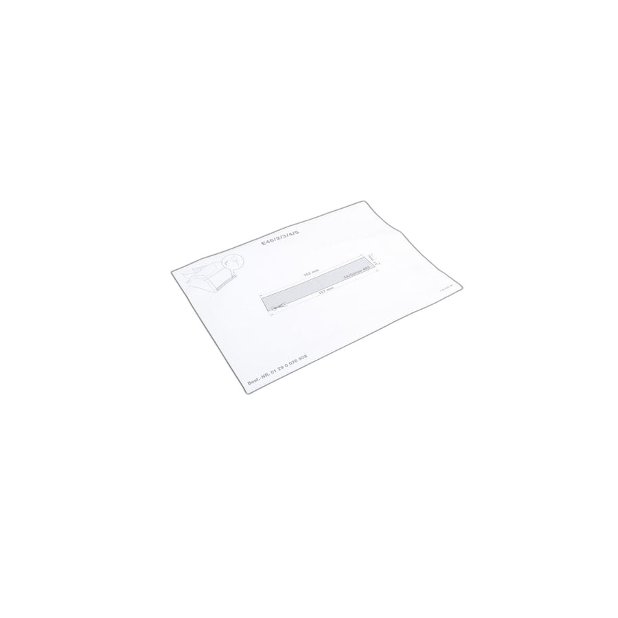 Genuine BMW 01290026908 E46 Template E46/2/3/4/5 (Inc. 316ti, 330xd & 318Ci)