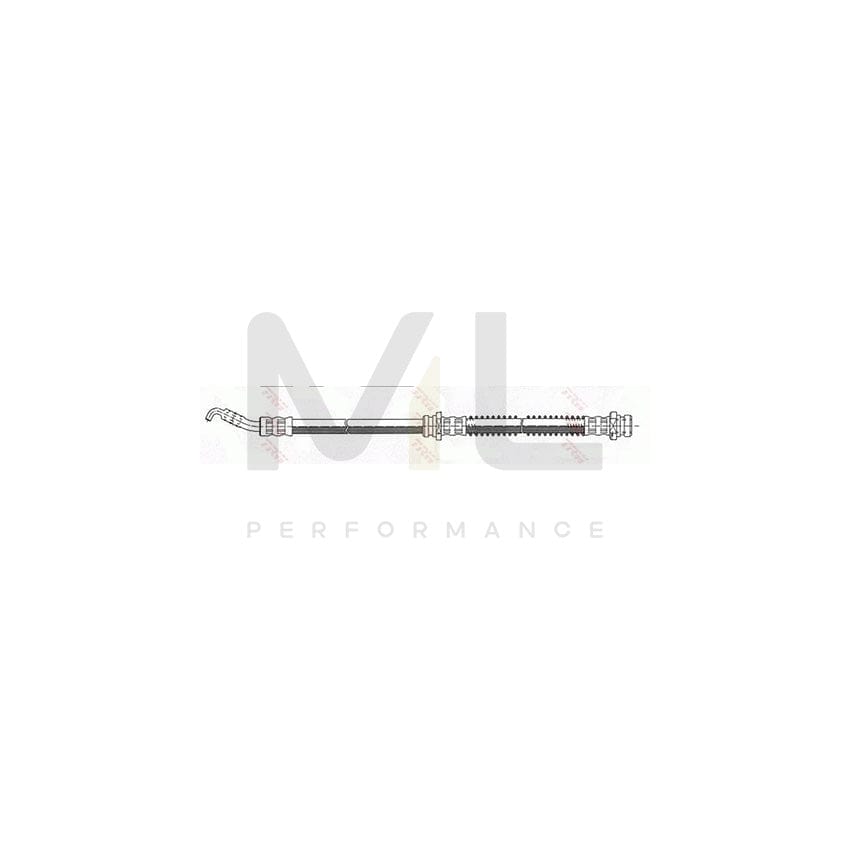 TRW PHD358 Brake Hose 430mm, M10x1
