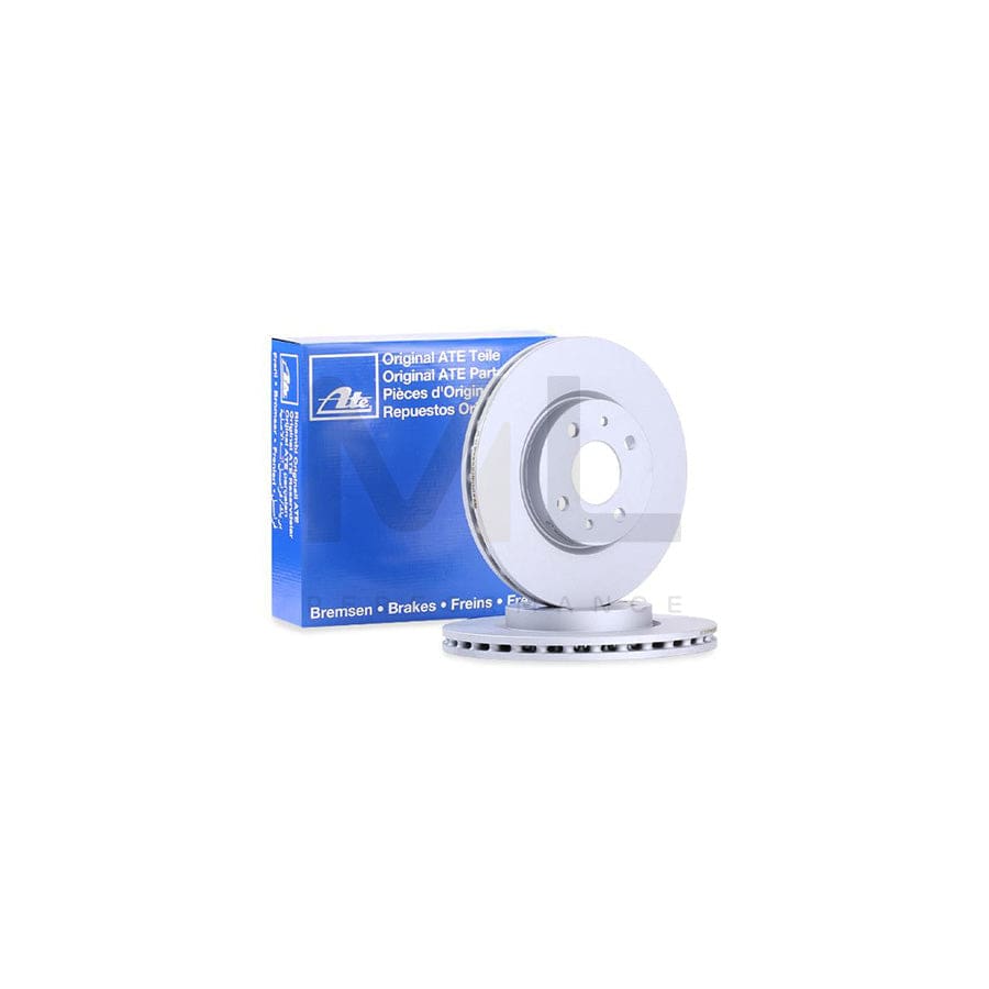ATE 24.0122-0197.1 Brake Disc Vented, Coated - 1 piece