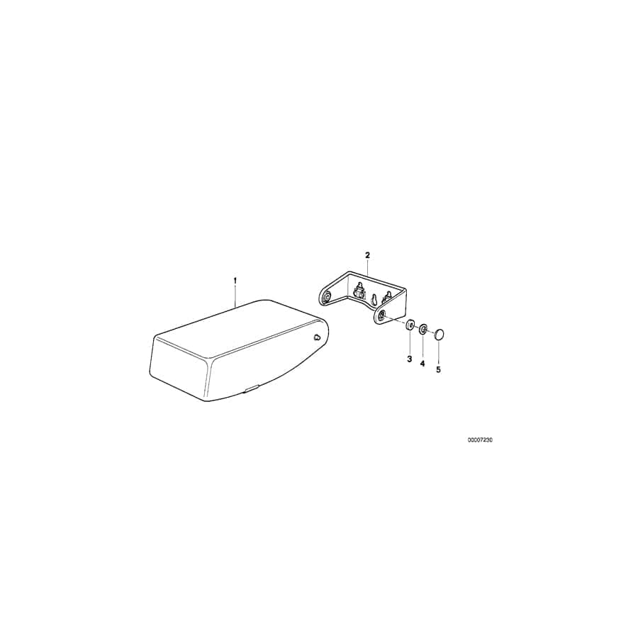 Genuine BMW 52208107499 E34 Intermediate Piece (Inc. 530i, 540i & 525i)