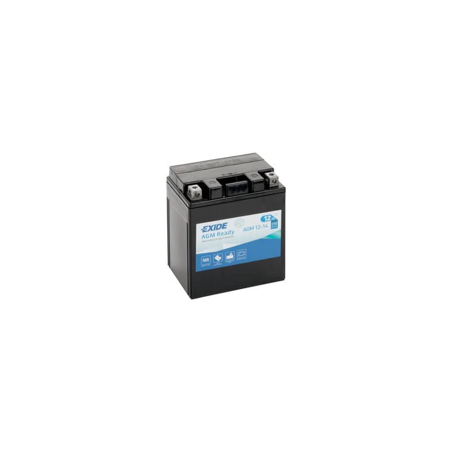 Exide AGM12-14 Motorcycle Battery 12V (4919) | ML Performance UK Car Parts