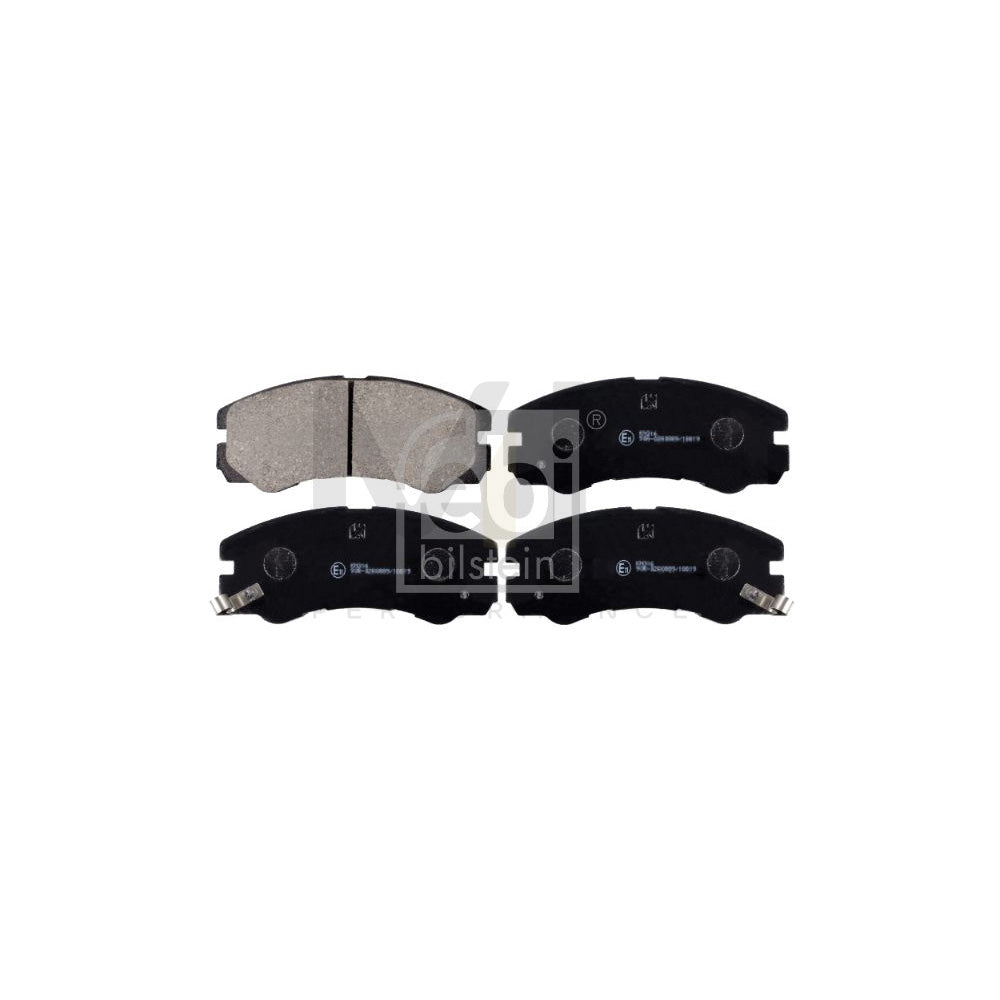 Febi Bilstein 116157 Brake Pad Set Front Axle, With Acoustic Wear Warning | ML Performance Car Parts