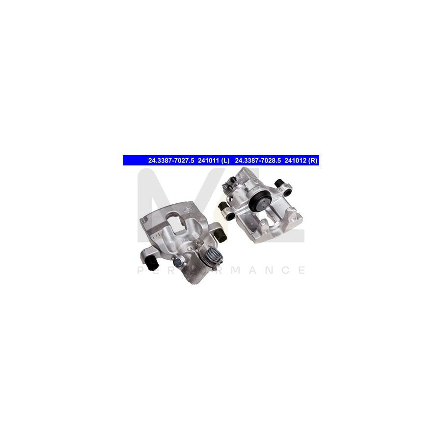 ATE 24.3387-7028.5 Brake Caliper for RENAULT LAGUNA without holder