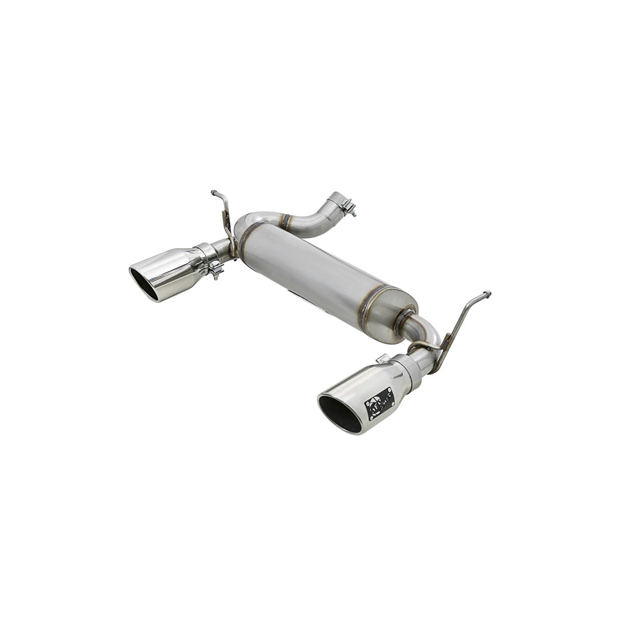 aFe 49-48061-P Axle-Back Exhaust System Jeep Wrangler (JK) 07-18 V6-3.6L/3.8L