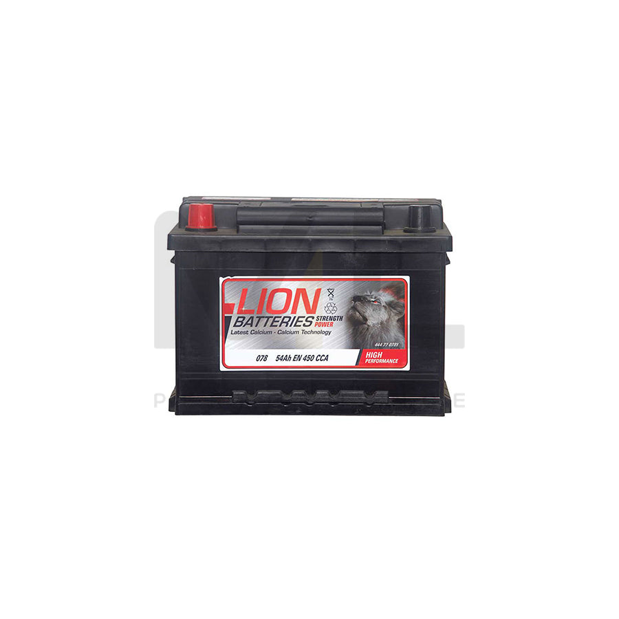 Lion Car Battery - 078 - 3 Year Guarantee