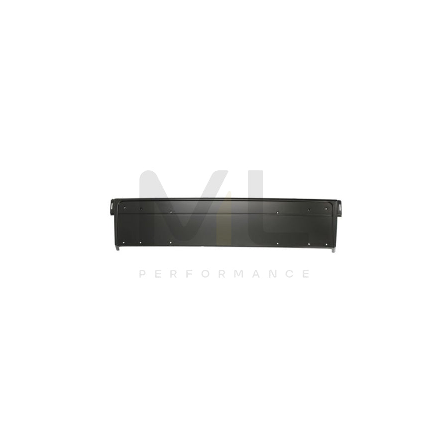 BLIC 6509-01-0065926P Number plate holder for BMW 5 Series Front, Black, frameless