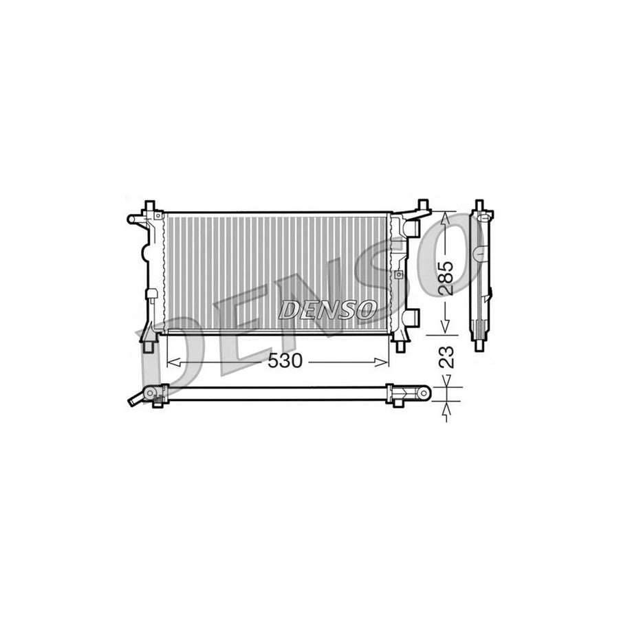 DENSO DRM20041 Engine Radiator