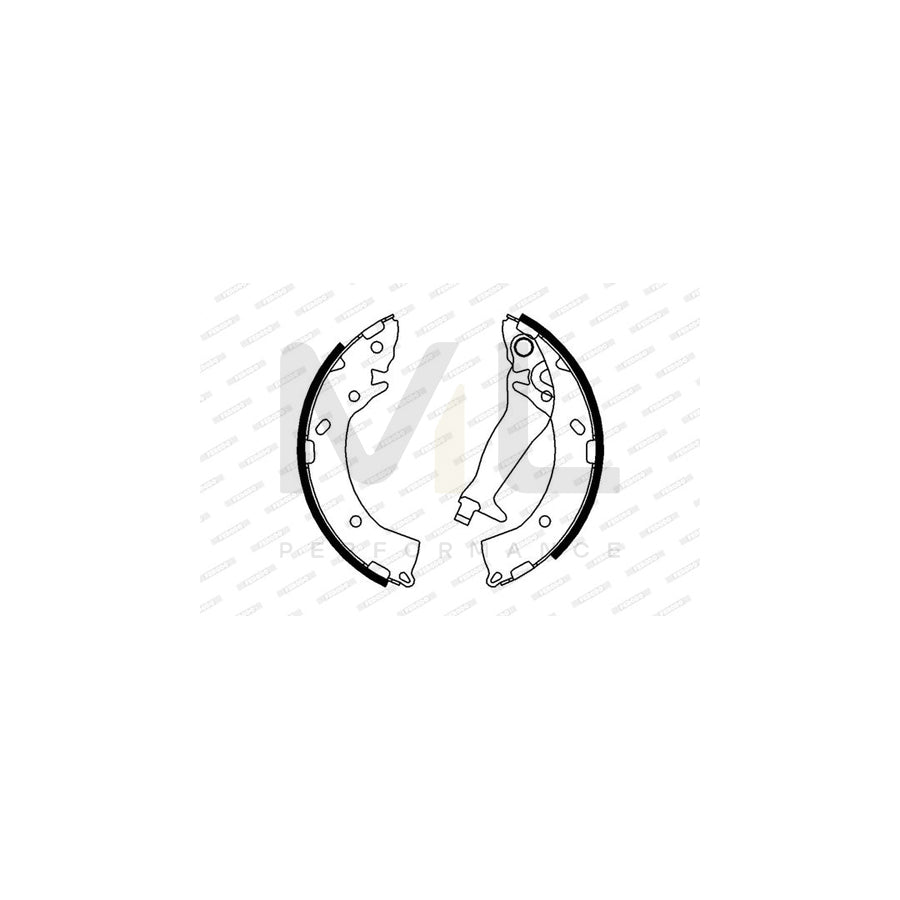 Ferodo Premier FSB678 Brake Shoe Set