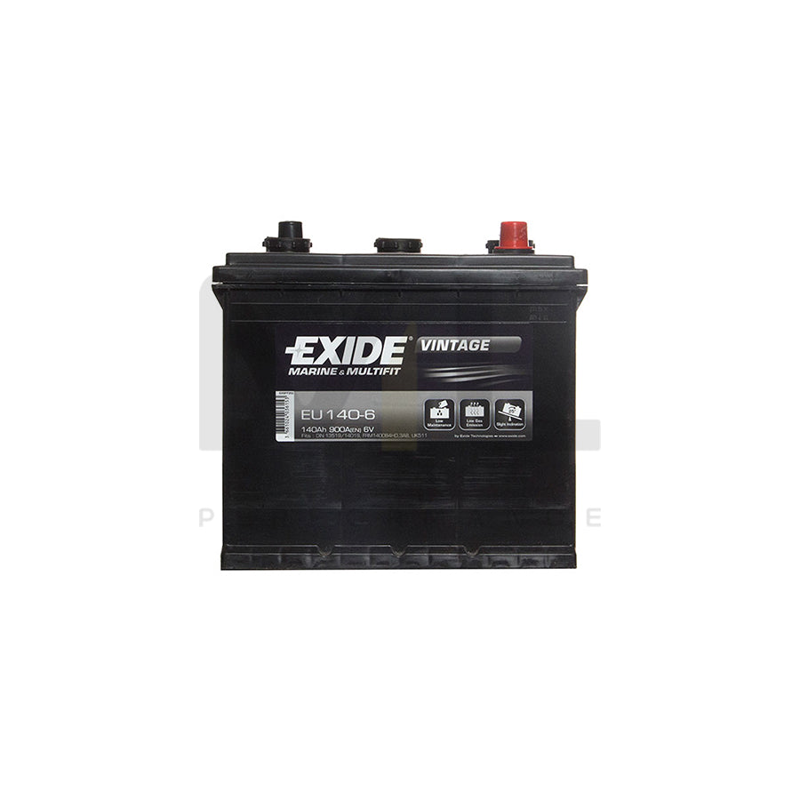 Exide Excel 521 Car Battery (140Ah) - 3 Year Guarantee | ML Performance UK Car Parts