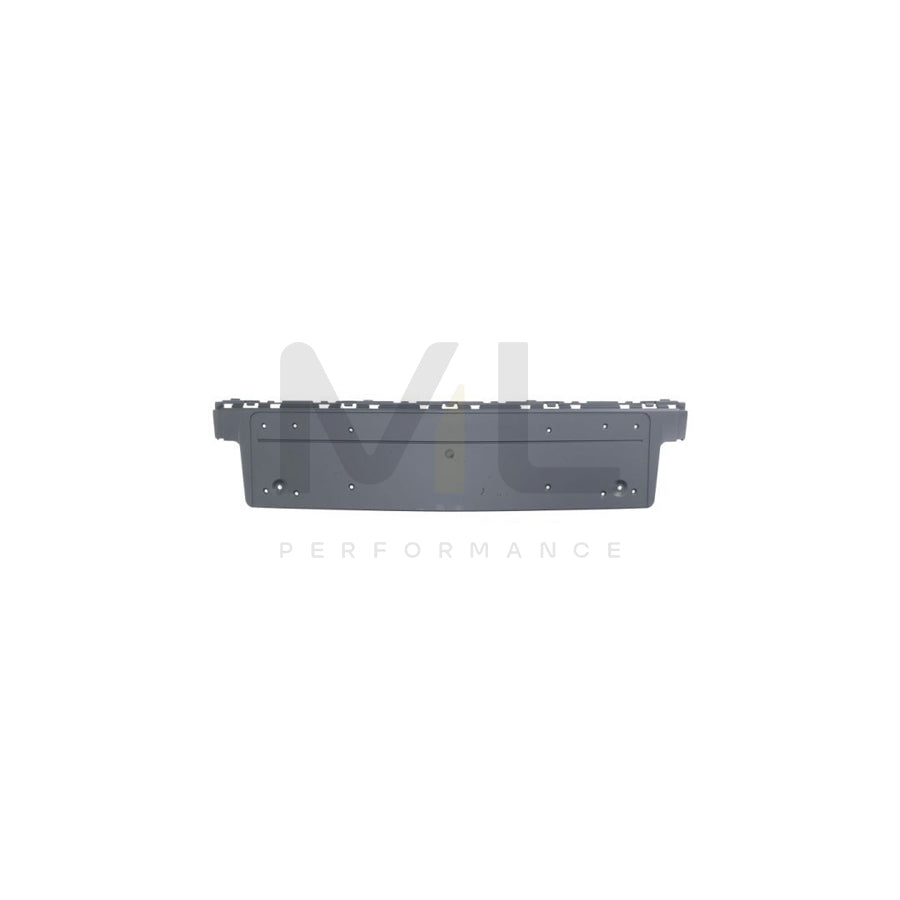 BLIC 6509-01-0076922P Number plate holder for BMW 7 (E65, E66, E67) Front, Black, frameless
