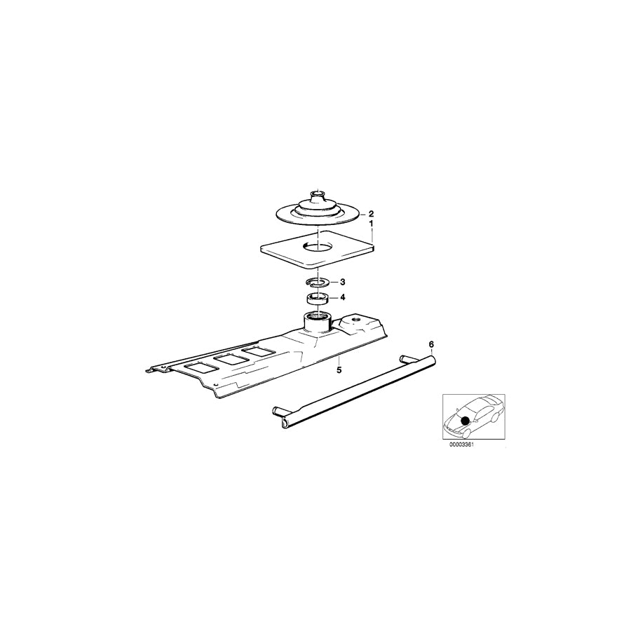 Genuine BMW 25111221243 E32 E28 E30 O-Ring 10X2,2 (Inc. 325ix, 633CSi & 320i) - 1 piece
