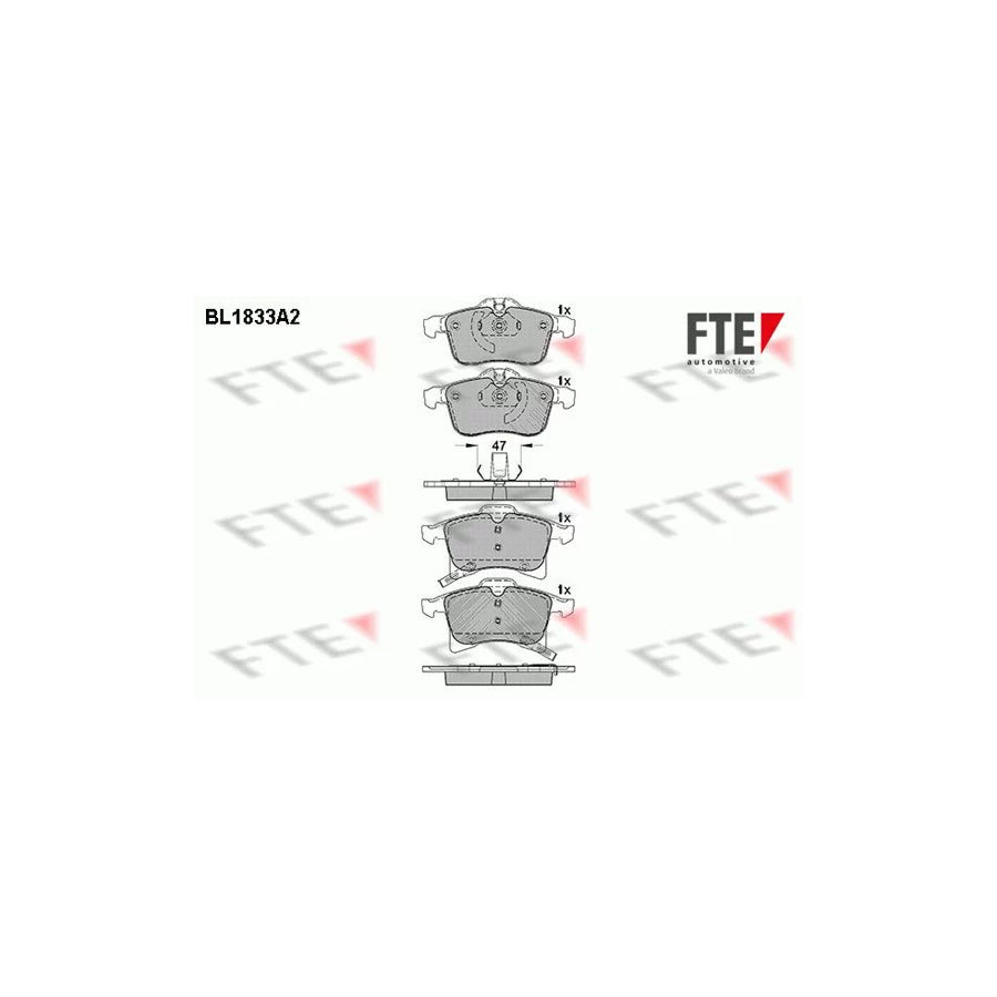 FTE 9010412 Brake Pad Set