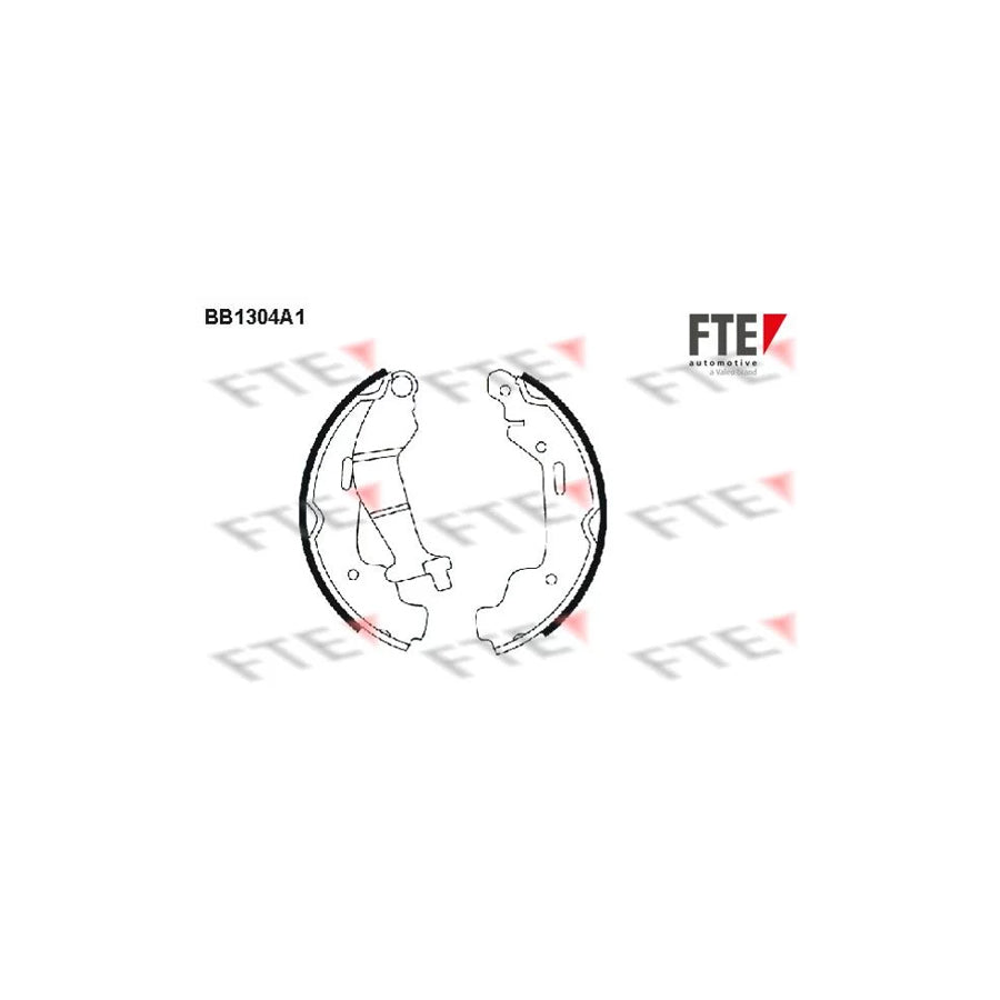 FTE Bb1304A1 Brake Shoe Set