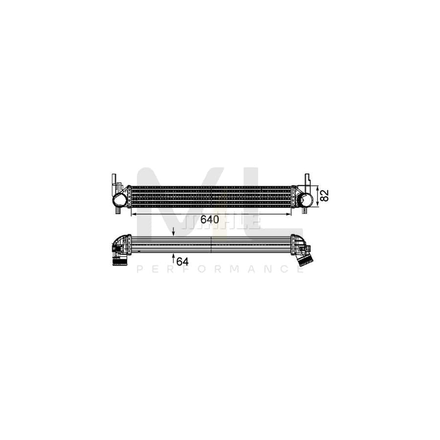 MAHLE ORIGINAL CI 165 000P Intercooler | ML Performance Car Parts