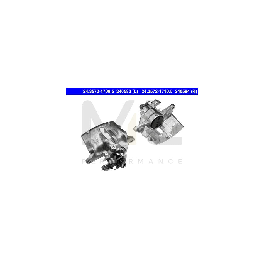 ATE 24.3572-1710.5 Brake Caliper for CITRO?? C5 without holder