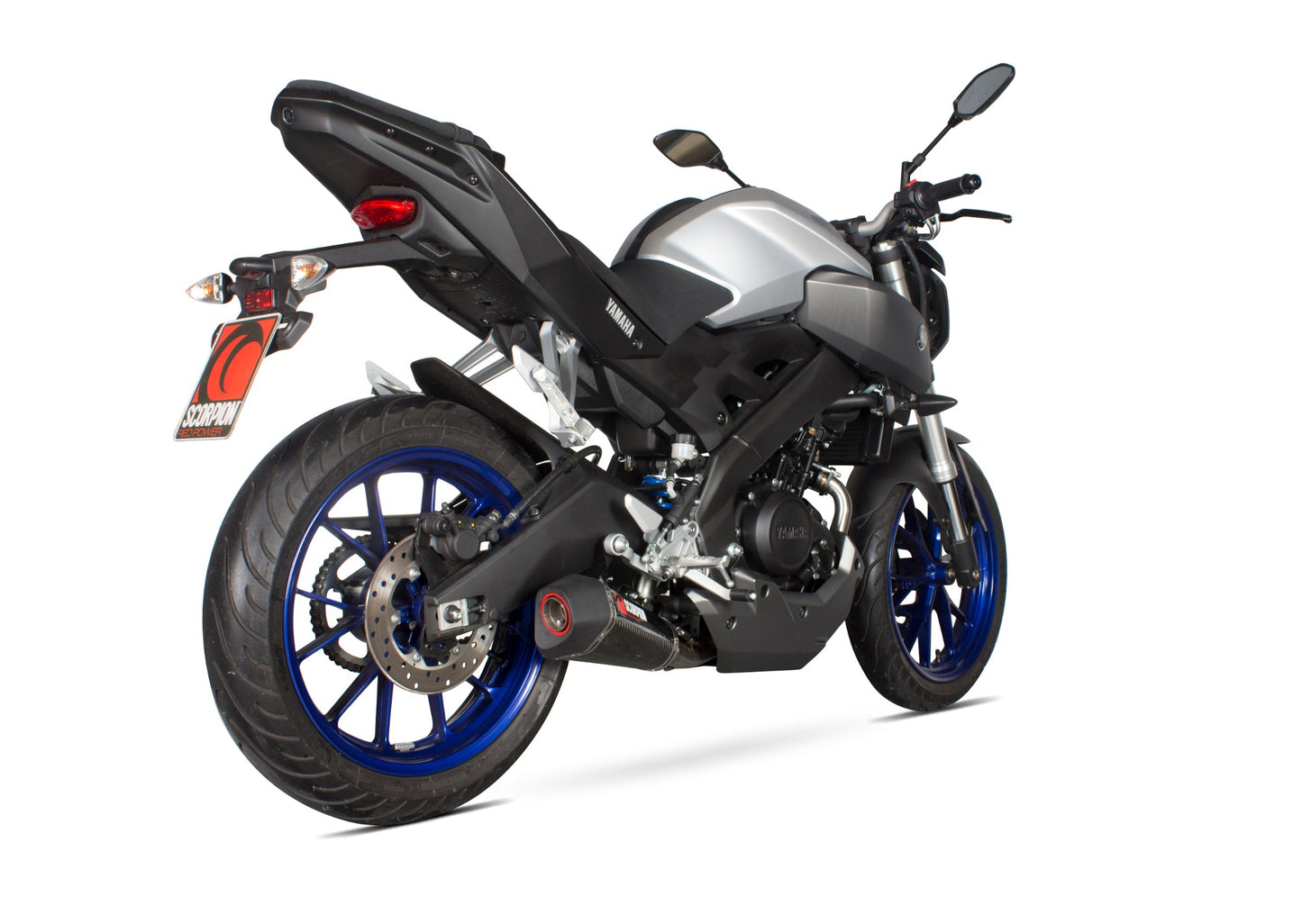 Scorpion RYA97SYSCEO Yamaha MT-125 Serket Taper Full System - Carbon Fibre Sleeve | ML Performance UK UK