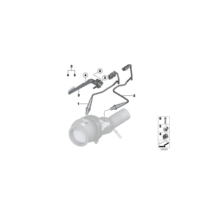 Genuine BMW 11787607834 F30 F33 F22 Holder (Inc. X3 20i, X1 28iX & X1 28i)