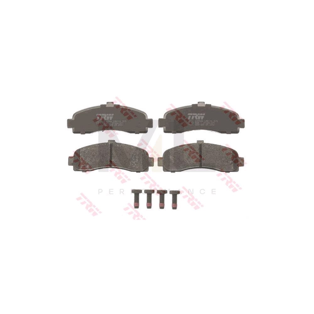 TRW Cotec Gdb1059 Brake Pad Set For Nissan Micra Ii Hatchback (K11) Not Prepared For Wear Indicator, With Brake Caliper Screws, With Accessories