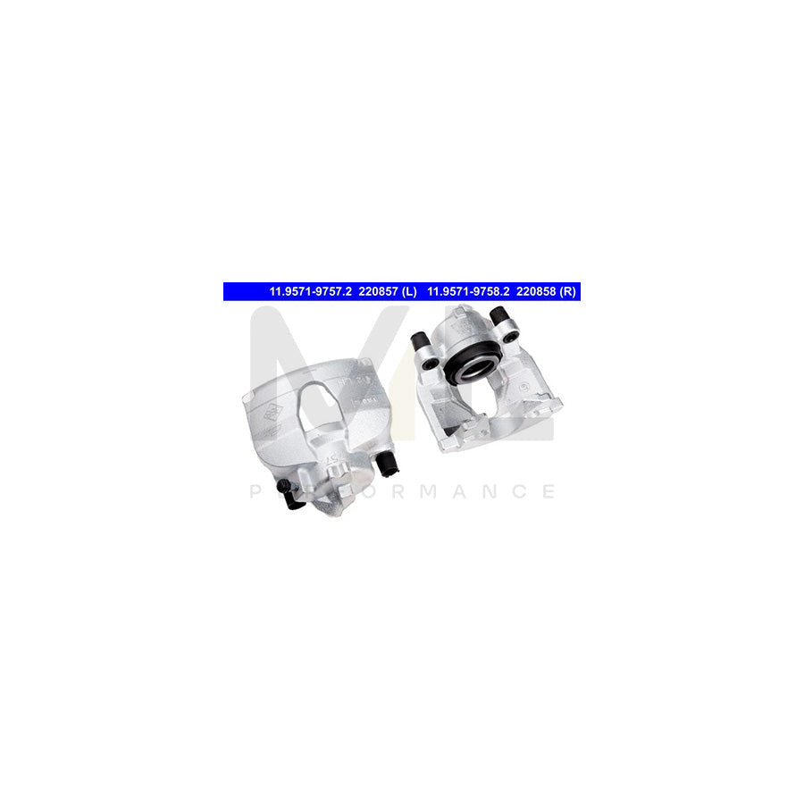 ATE 11.9571-9758.2 Brake Caliper without holder