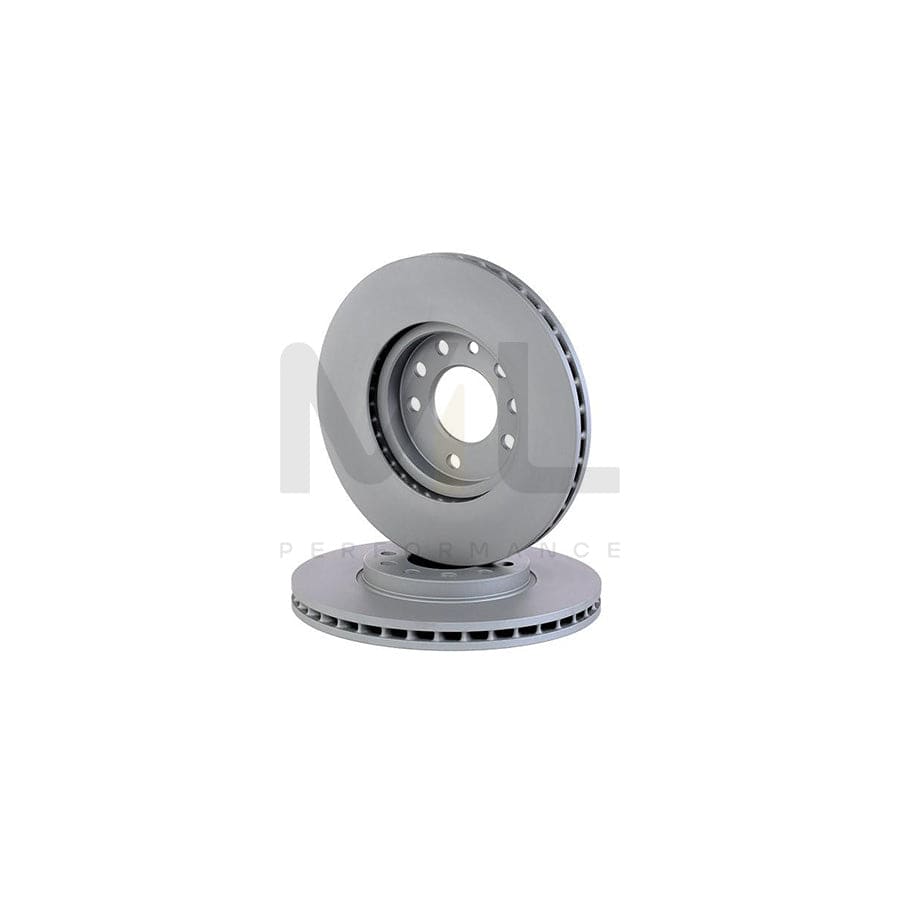 ATE 24.0125-0131.1 Brake Disc Vented, Coated, Alloyed / High-carbon, with bolts/screws - 1 piece