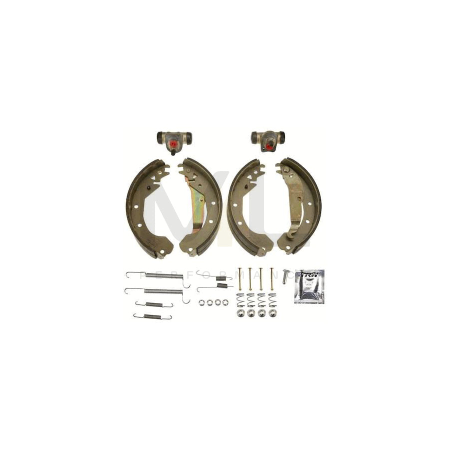 TRW BK1613 Brake Shoe Set with wheel brake cylinder, Brake Kit