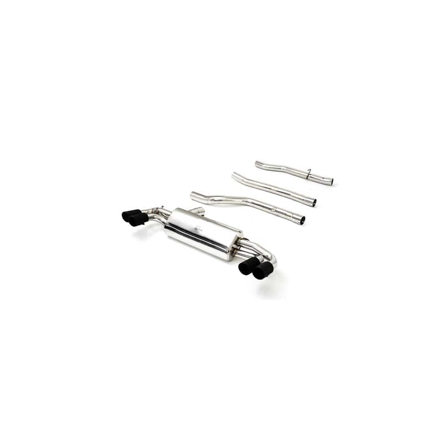 Armytrix BMG34-QS11M Valvetronic Exhaust System BMW 540i G30 | G31 2017-2021 with Quad Matte Black 3.5"