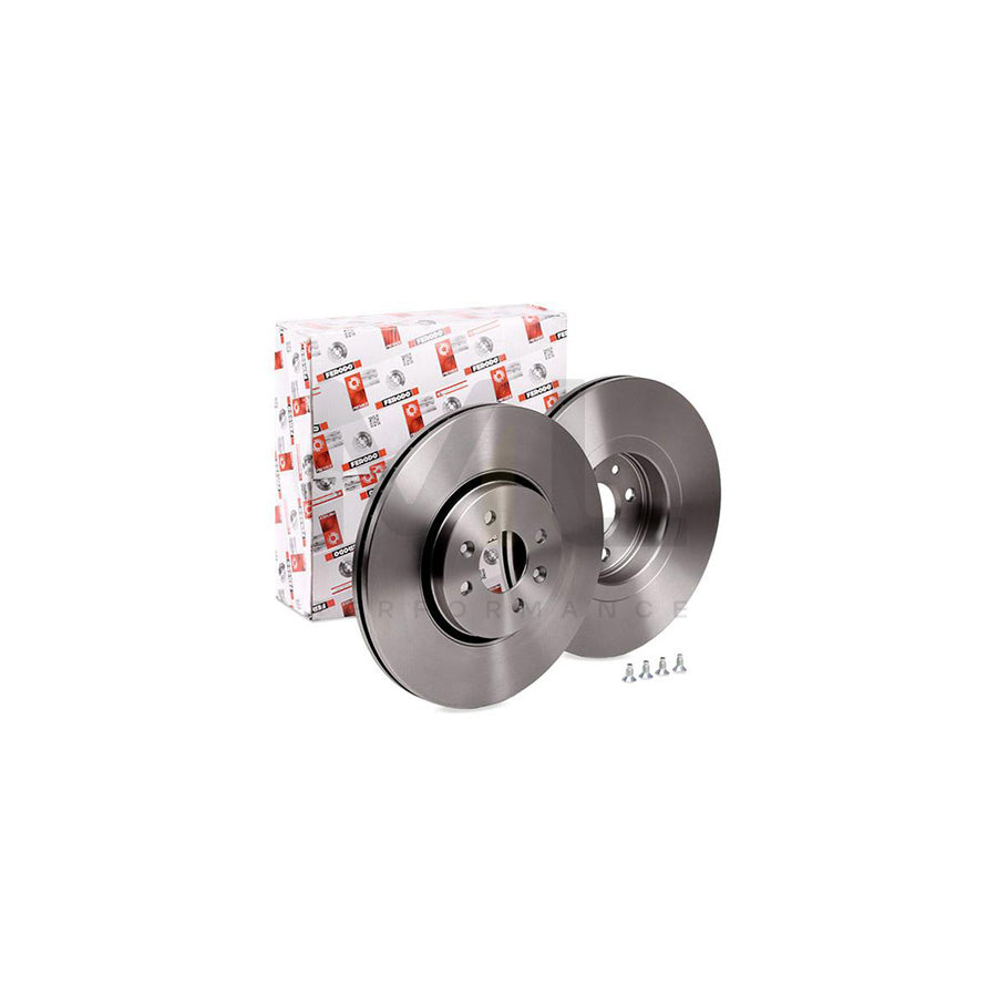 Ferodo Premier DDF1513 Brake Disc Vented, With Bolts/Screws - Pair