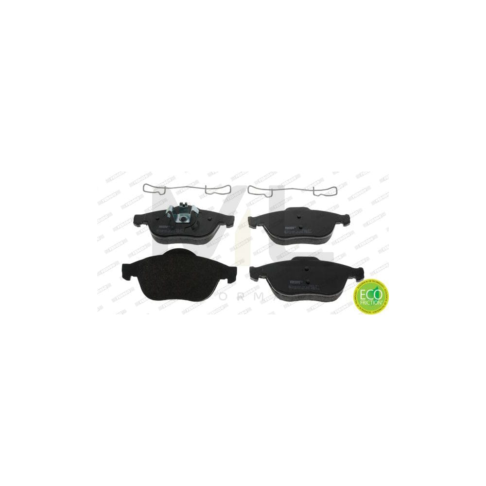 Ferodo Premier Eco Friction FDB1865 Brake Pad Set Not Prepared for Wear Indicator, With Piston Clip, With Accessories