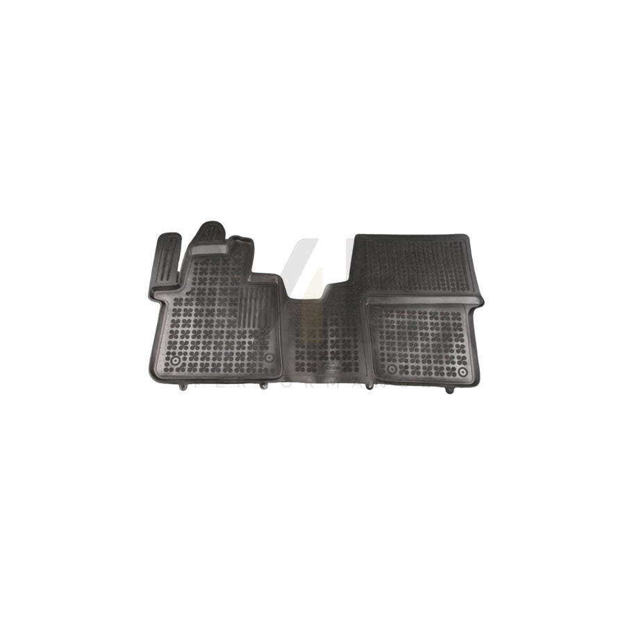 REZAW PLAST 201229P Floor mat set for CITROテ起 Spacetourer (V_) Elastomer, Front, Quantity: 1, Black