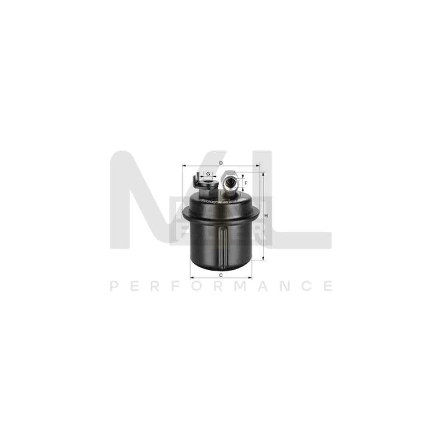 MANN-FILTER WK 67 x Fuel filter In-Line Filter
