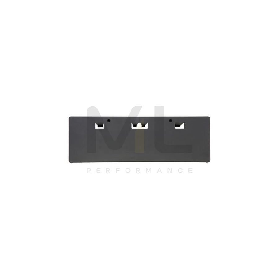 BLIC 6509-01-5507921P Number plate holder for PEUGEOT 206+ Hatchback (2L, 2M) Front, Black, frameless