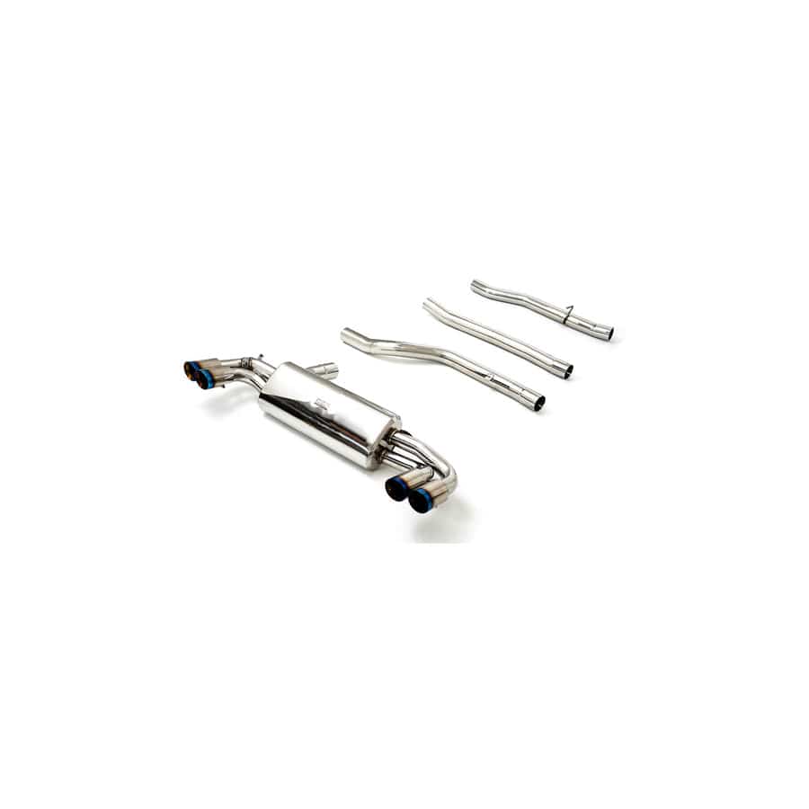 Armytrix BMG34-QS11B Valvetronic Exhaust System BMW 540i G30 | G31 2017-2021 with Quad Blue Coated 3.5"