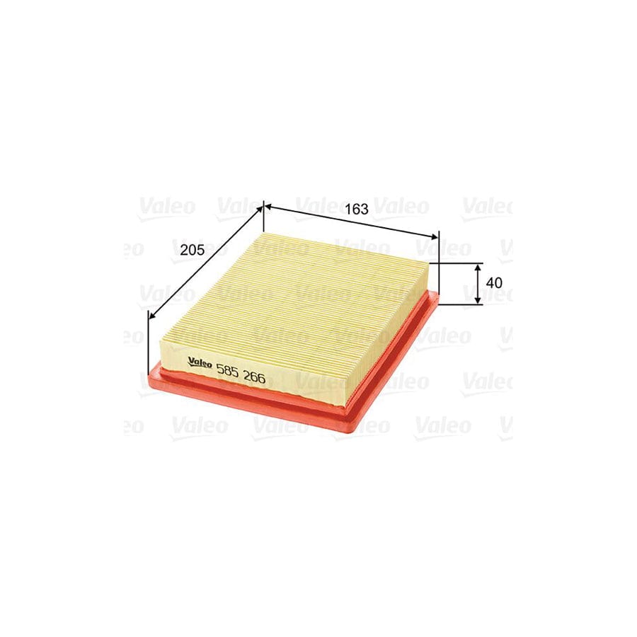 Valeo 585266 Air Filter