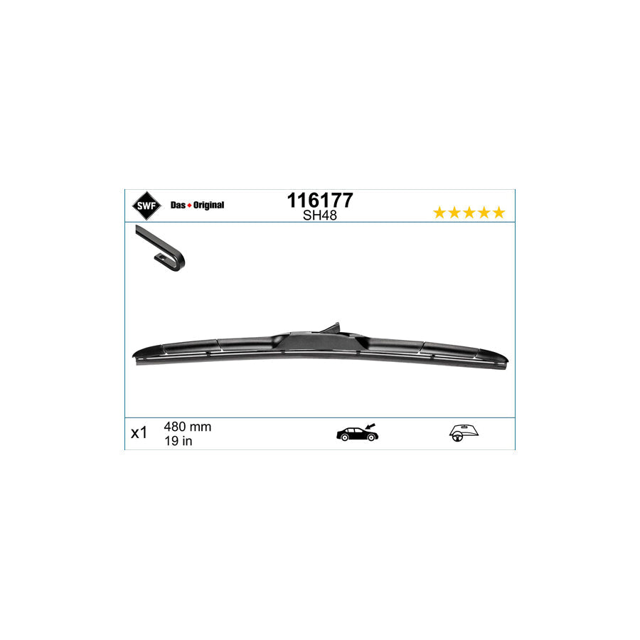 Swf Hybrid 116177 Wiper Blade