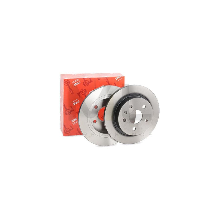 TRW DF6312 Brake Disc Solid, Painted - 1 piece