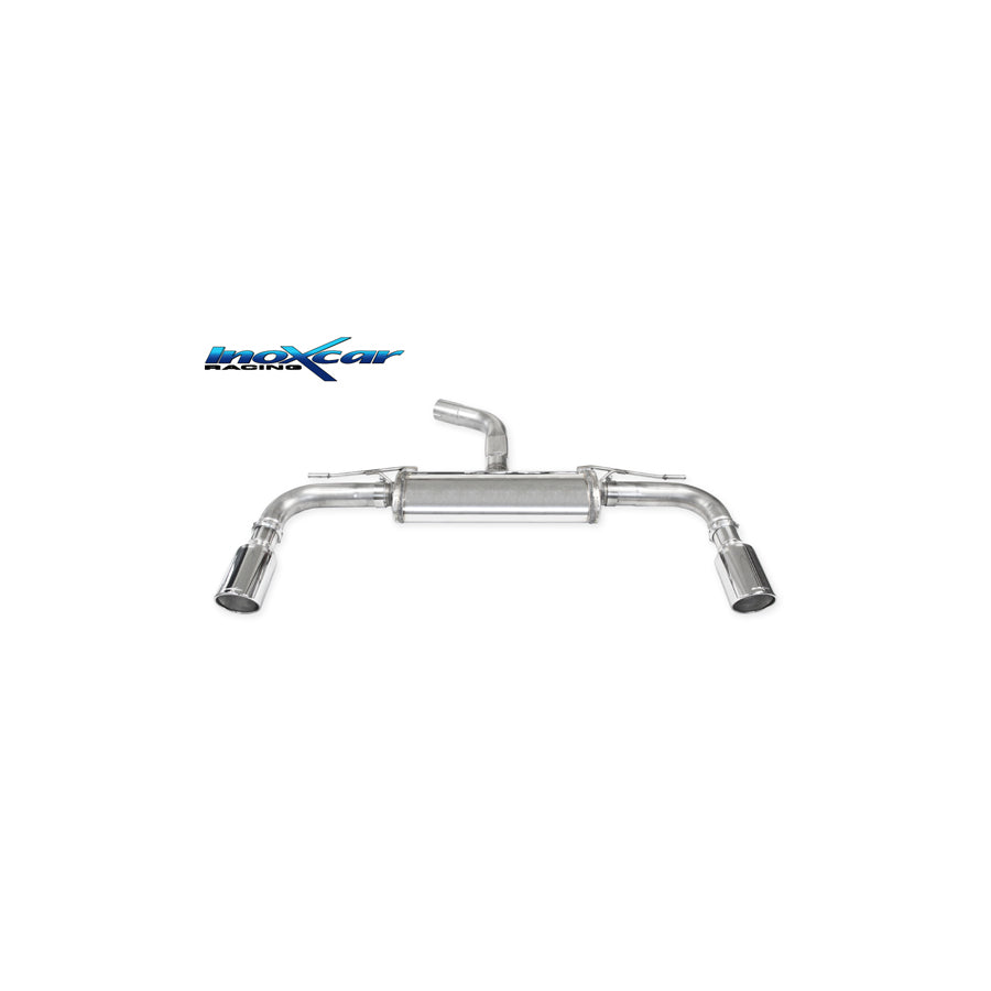 InoXcar WGO.74.XR10 VW Golf 8 Rear Silencer