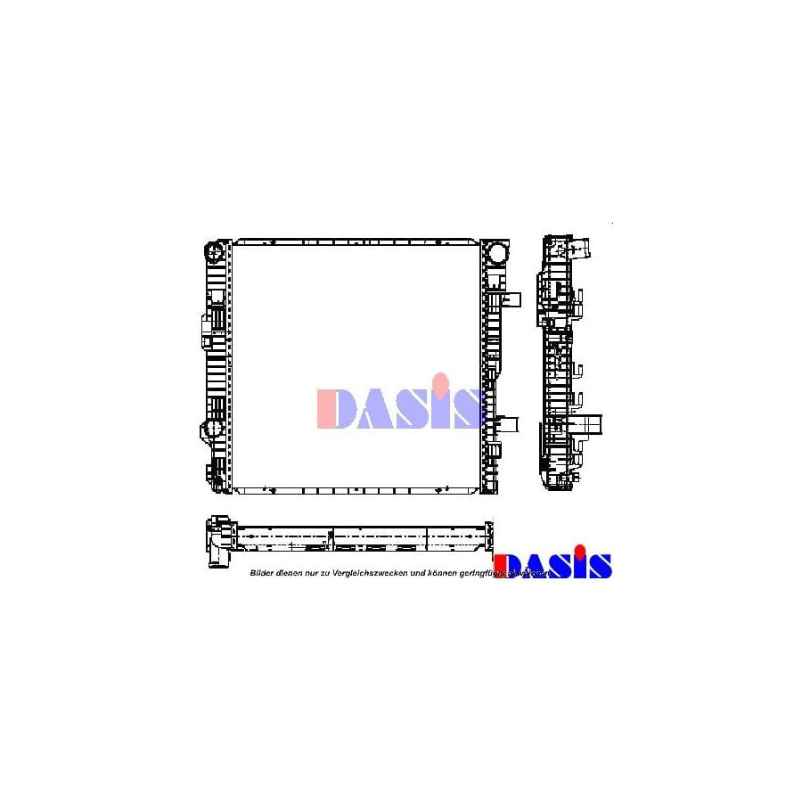 AKS Dasis 132010N Engine Radiator