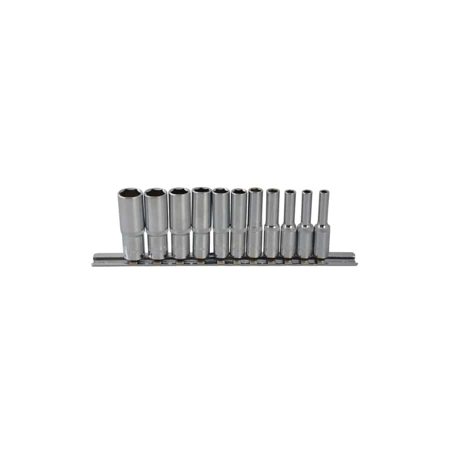 BlueSpot Tools B/S01540 1/4in Drive Deep Socket Set, 11 Piece