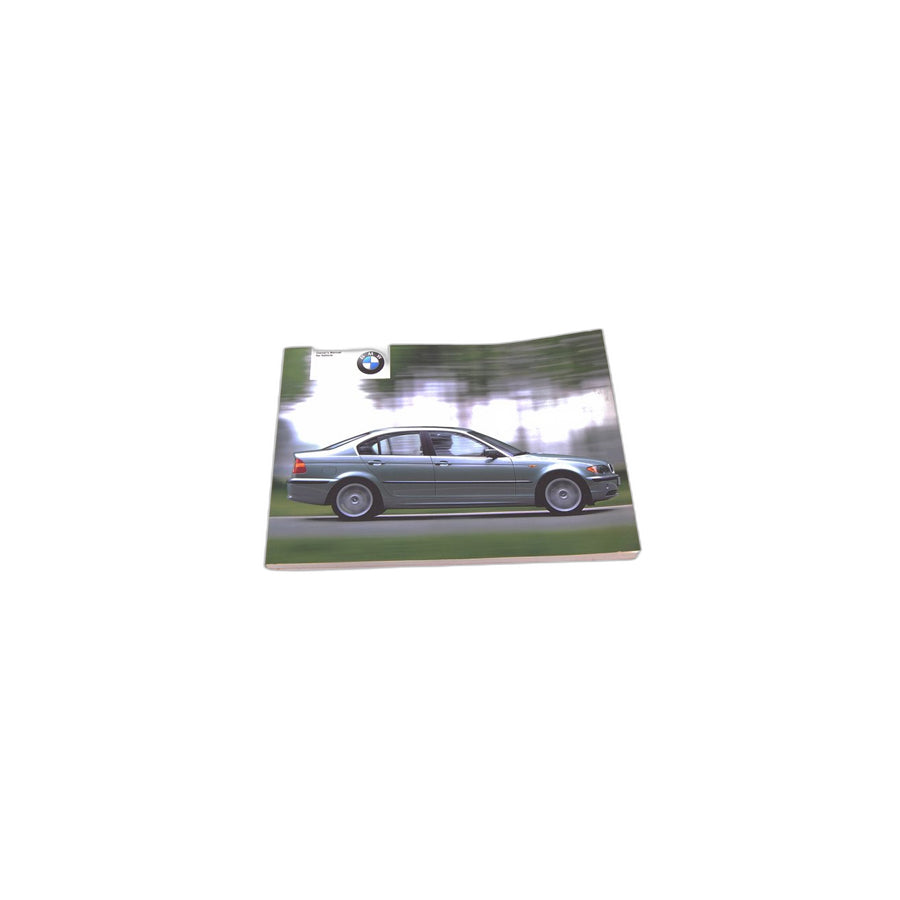 Genuine BMW 01410156168 Owner's Handbook E46/4 EN US, MJ 02 (Inc. 330i, 330xi & 325i)