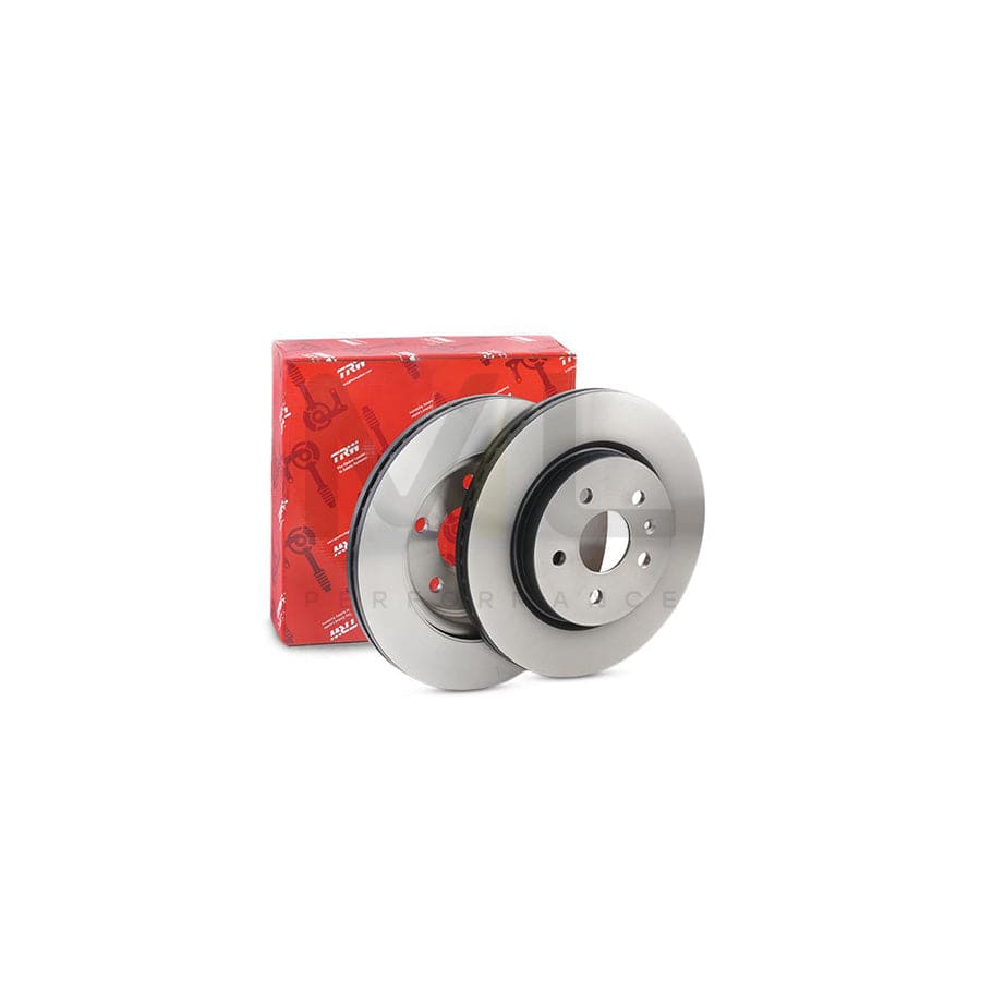 TRW DF6112 Brake Disc Vented, Painted - 1 piece