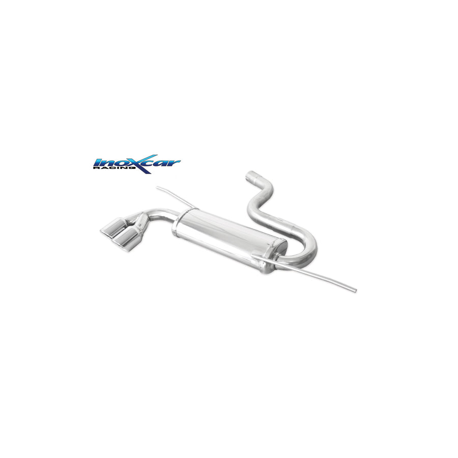 InoXcar WSCI.01.XR80 VW Scirocco Stainless Steel Rear Exhaust