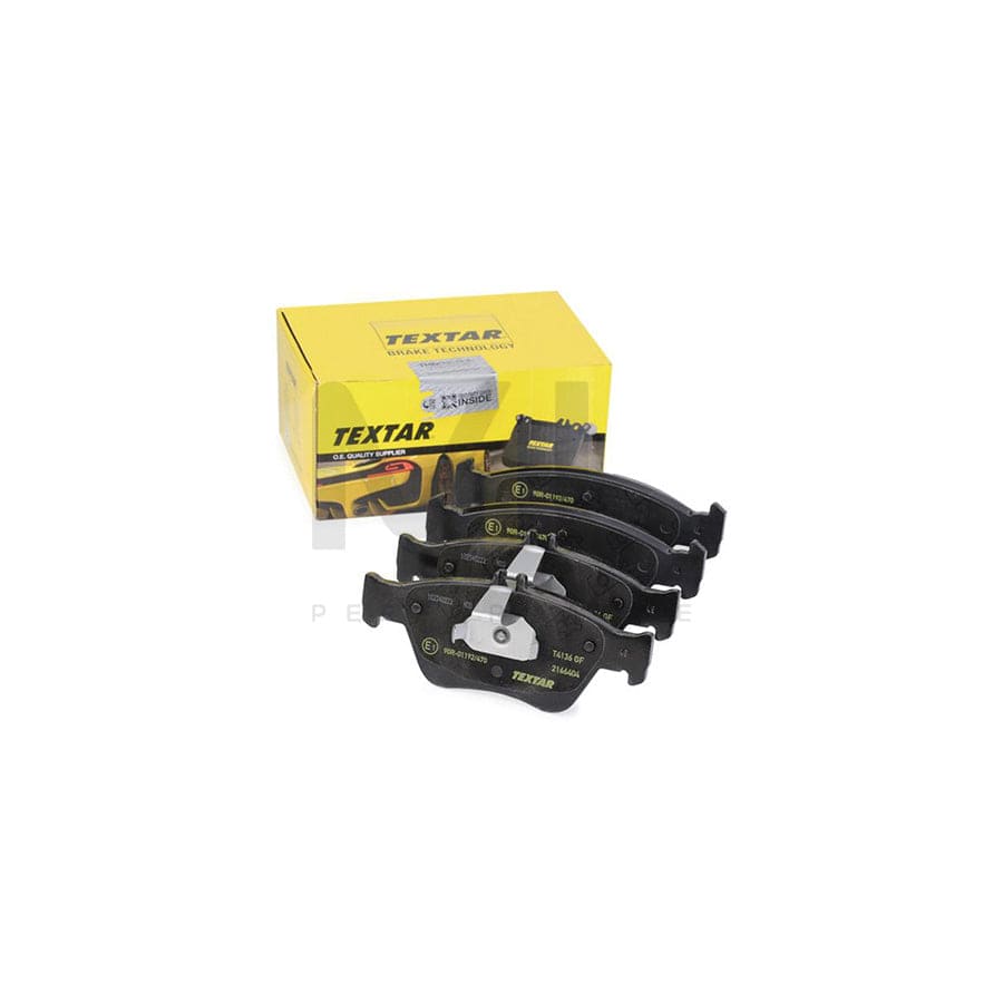 TEXTAR 2166404 Brake pad set prepared for wear indicator