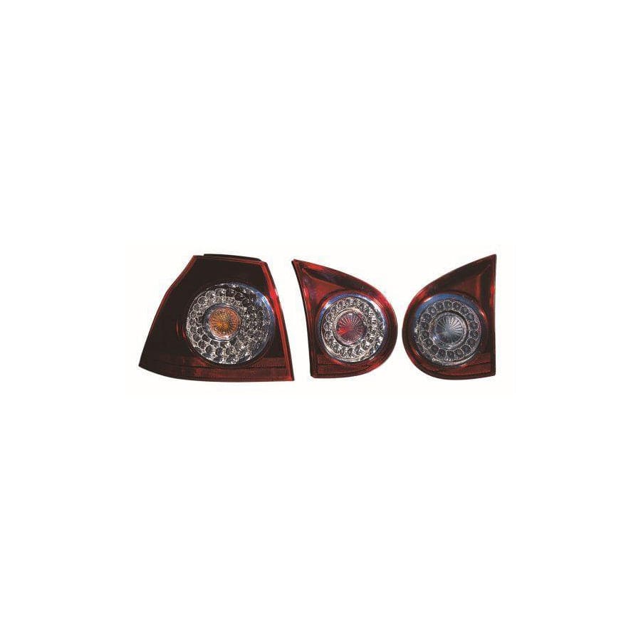 Abakus 4411963F3Ue2Ld Combination Rearlight Set for VW Golf V Hatchback (1K1)