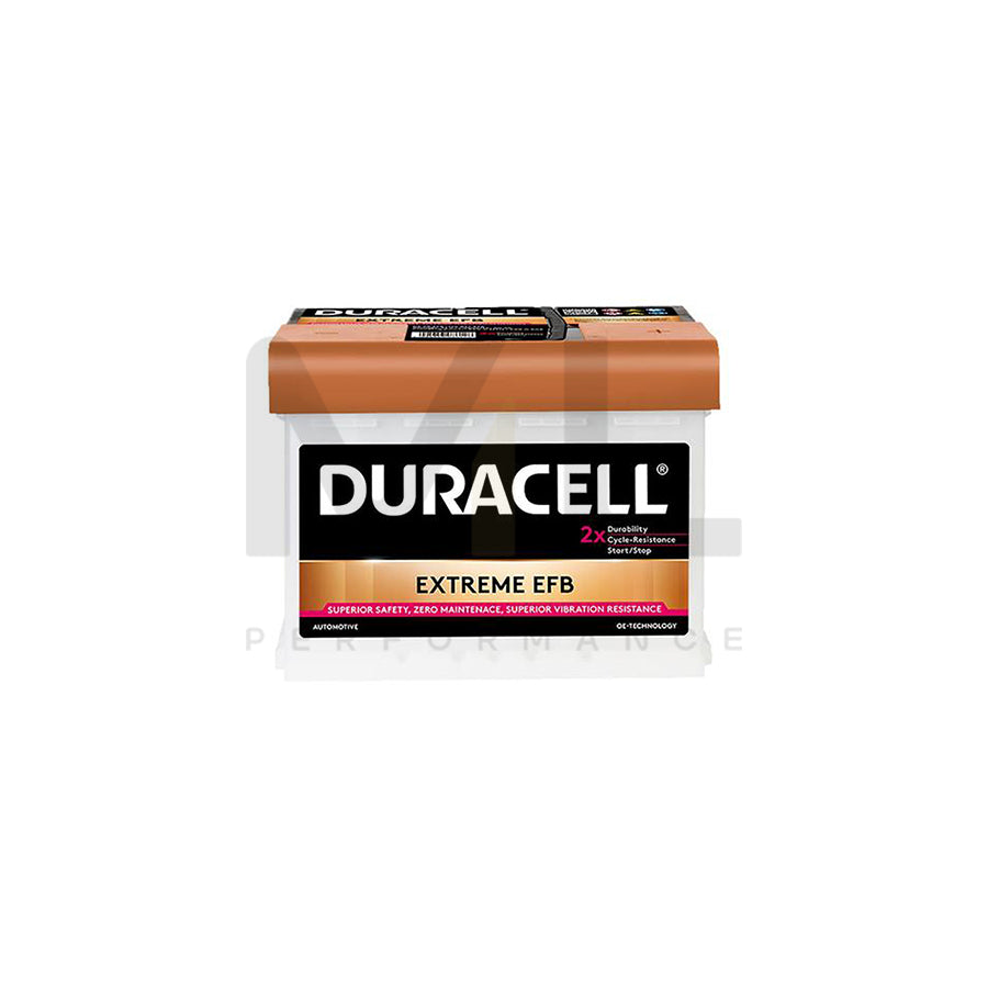 Duracell 027 / DE60 EFB Extreme Car Battery