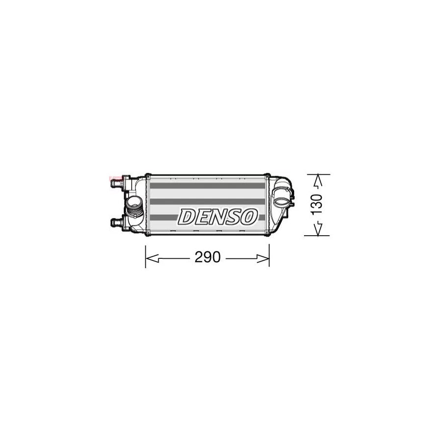 DENSO DIT09113 Intercooler