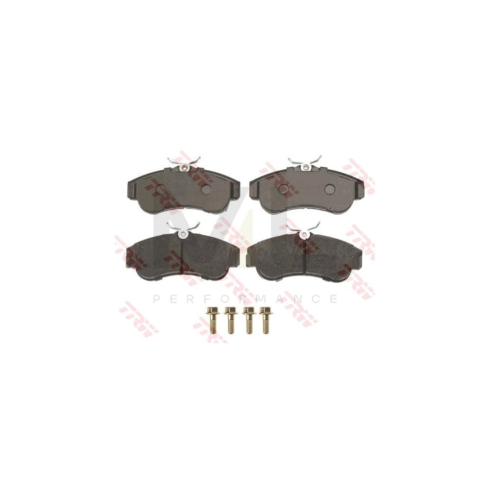 TRW Cotec Gdb848 Brake Pad Set Not Prepared For Wear Indicator, With Brake Caliper Screws, With Accessories