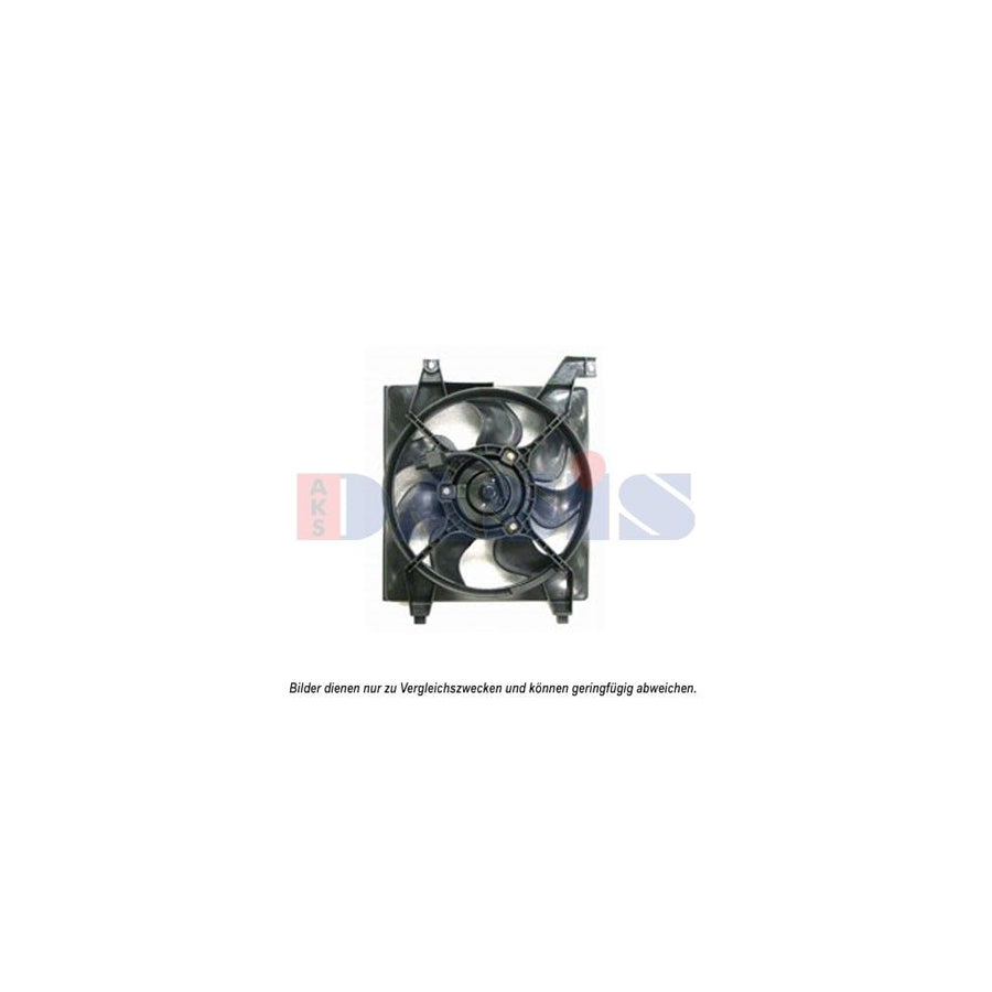 AKS Dasis 568062N Fan, Radiator for Hyundai Accent