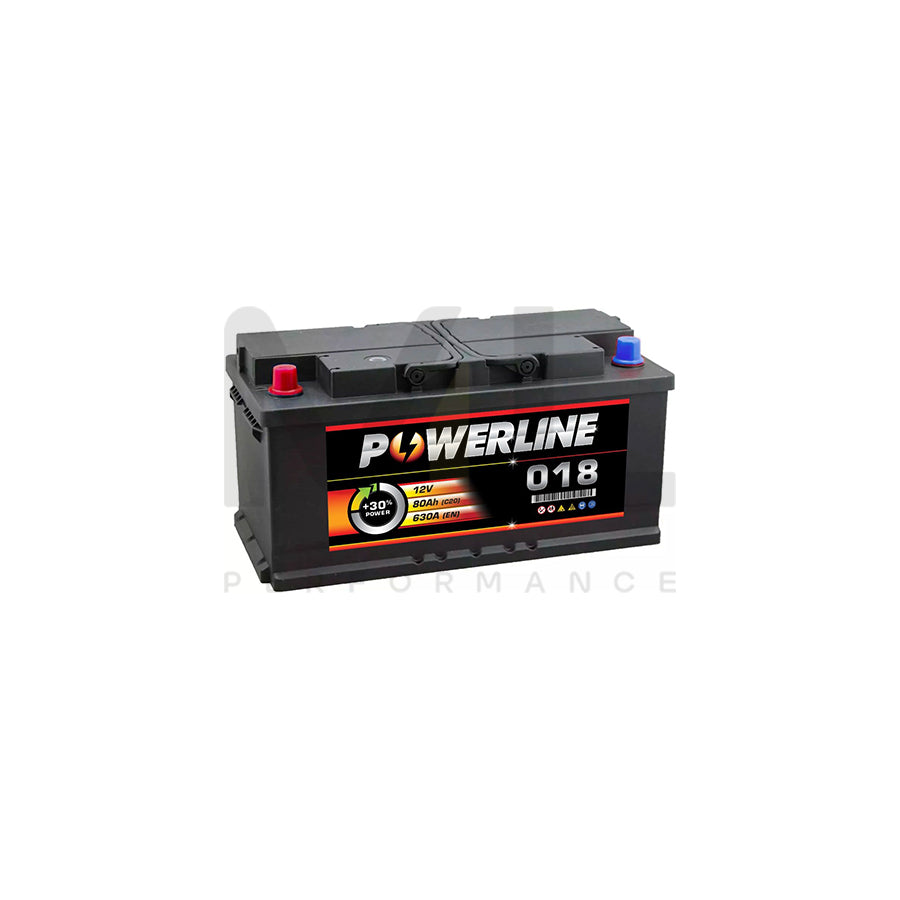 Powerline 018 Car Battery 12V