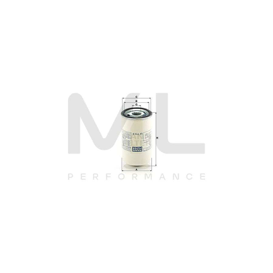 MANN-FILTER LB 719/6 Filter, compressed air system