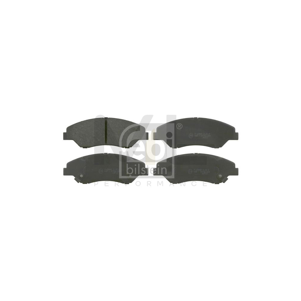 Febi Bilstein 16557 Brake Pad Set Front Axle, With Acoustic Wear Warning | ML Performance Car Parts
